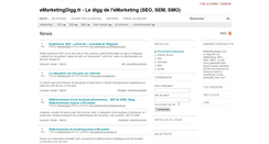 Desktop Screenshot of emarketingdigg.fr